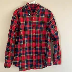 Ralph Lauren long sleeve button up shirt, size extra large